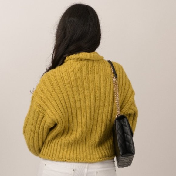 H&M Green Turtleneck Sweater - Picture 4 of 4